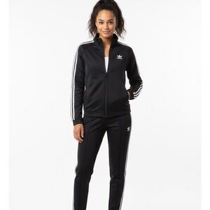 Adidas Black Zip-Up Jacket